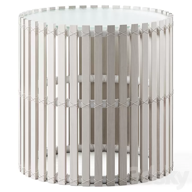 Coffee table Lolah Tablet by Kenneth Cobonpue 3D Model Free