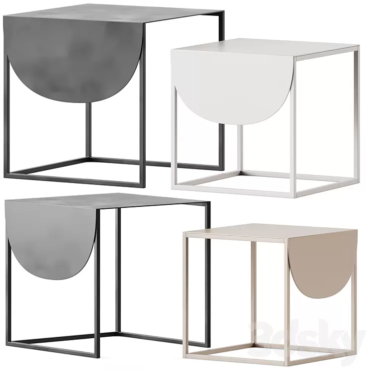 Coffee Table LOONA / Coffee table 3D Model Free