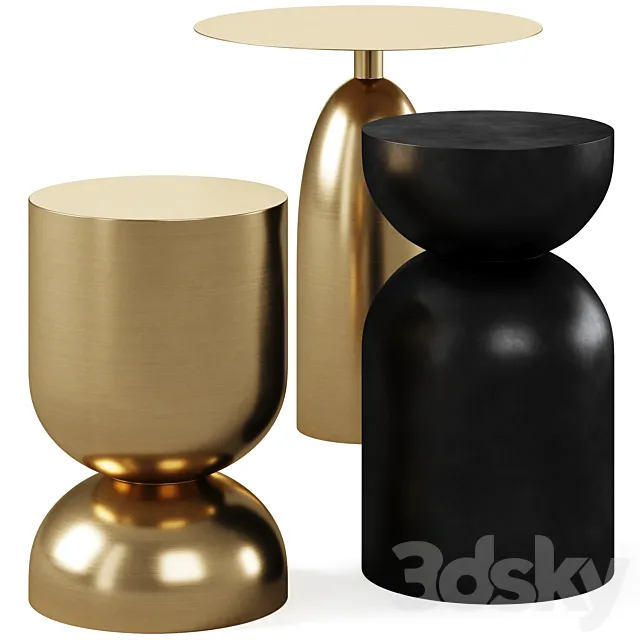 Coffee table Matilda and Rachell by La Forma (ex Julia Grup) 3D Model