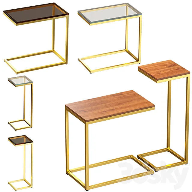 Coffee table MONE_Журнальный столик MONE 3D Model