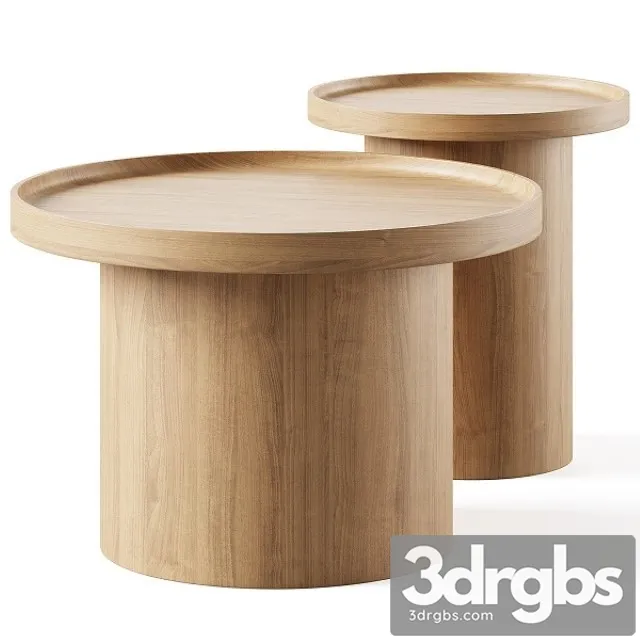 Coffee Table Montenot by Cosmo 3D Model Free