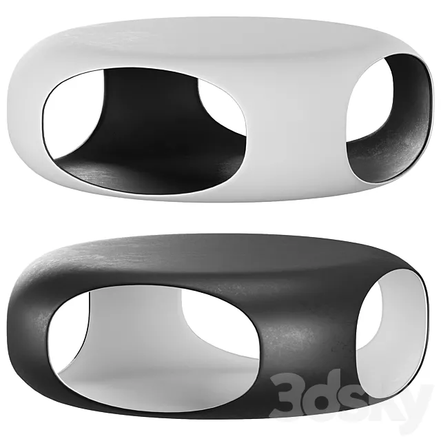 Coffee table Pebble Bonaldo 3DModel