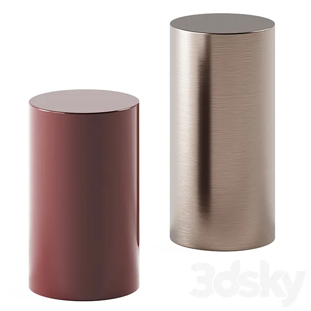 Coffee Table Pilotis by Minotti 3D Model