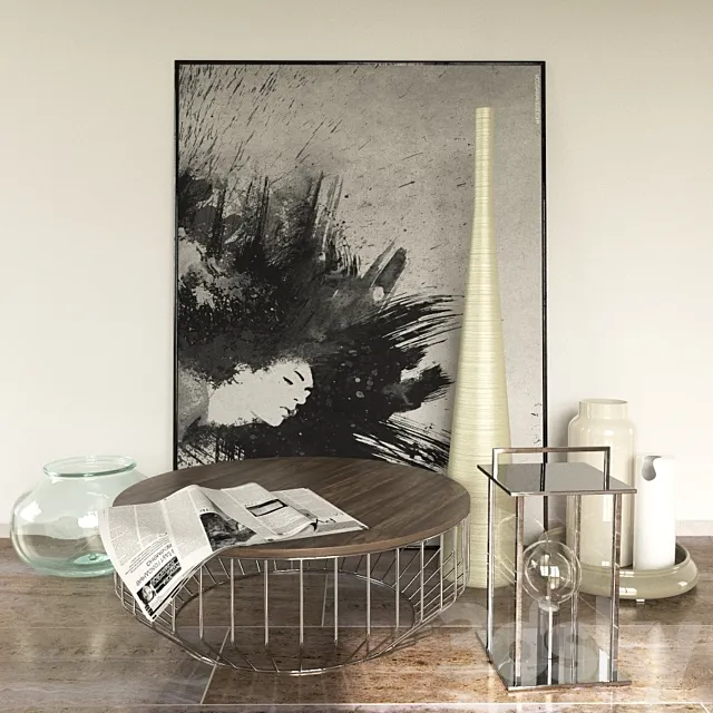 Coffee table Reza Feiz coffee table + decor Free Download
