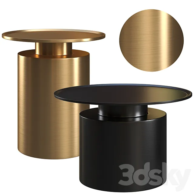 Coffee table Romatti Soluzione set 3D Model