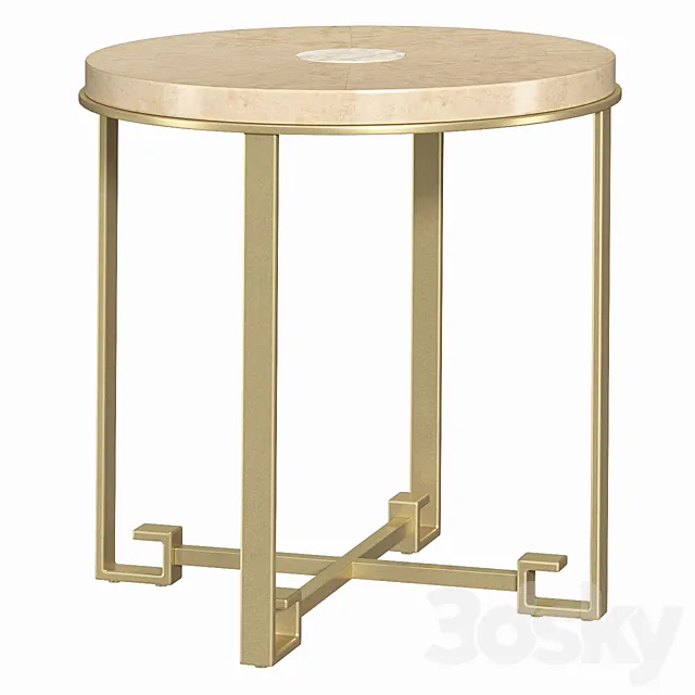 Coffee table Shell Eye? Caracole 3D Model