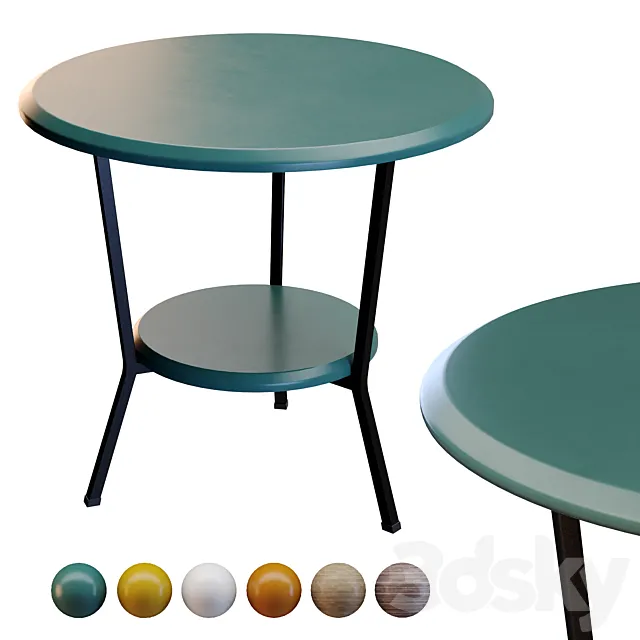 Coffee table Shot 3D Model