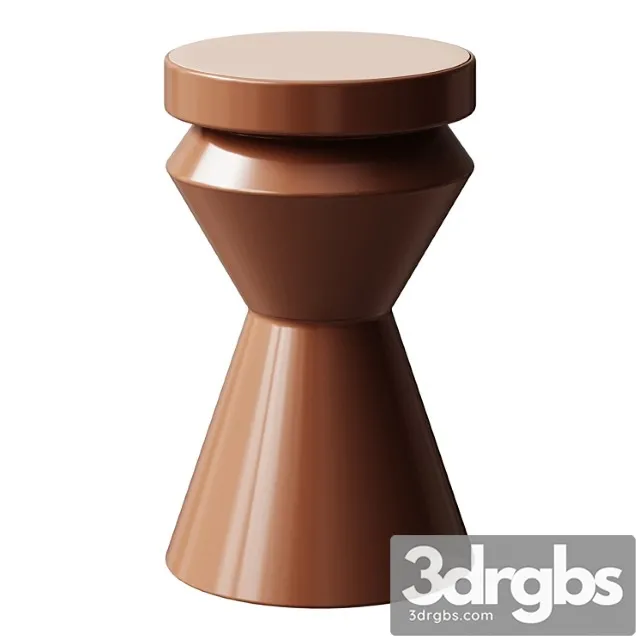 Coffee table sofa table made of metal peono 2 3D Model Free