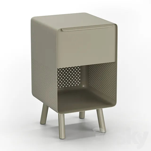 Coffee table Steel 3DModel