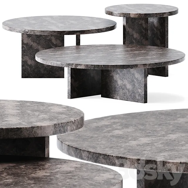 Coffee Table Tebe by Baxter 3DModel
