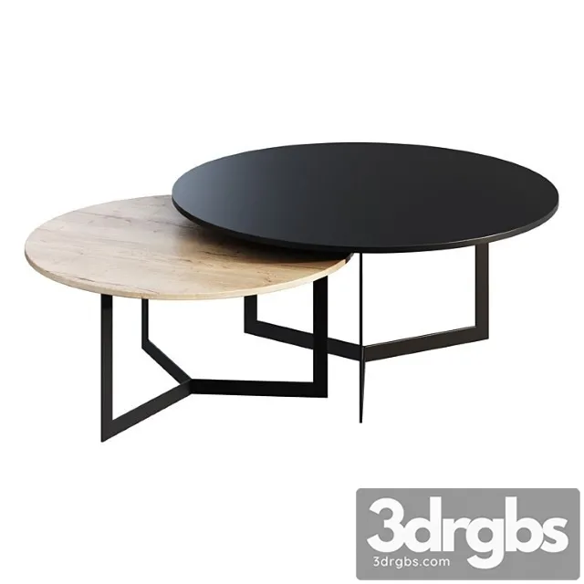 Coffee Table Track Kabi 3D Model Free