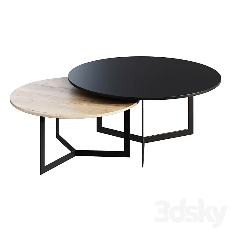 COFFEE TABLE TREKU KABI COFFEE TABLE 3D Model Free