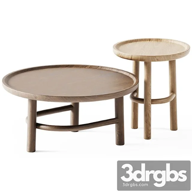 Coffee Table Unam Out by Very Wood 3D Model Free