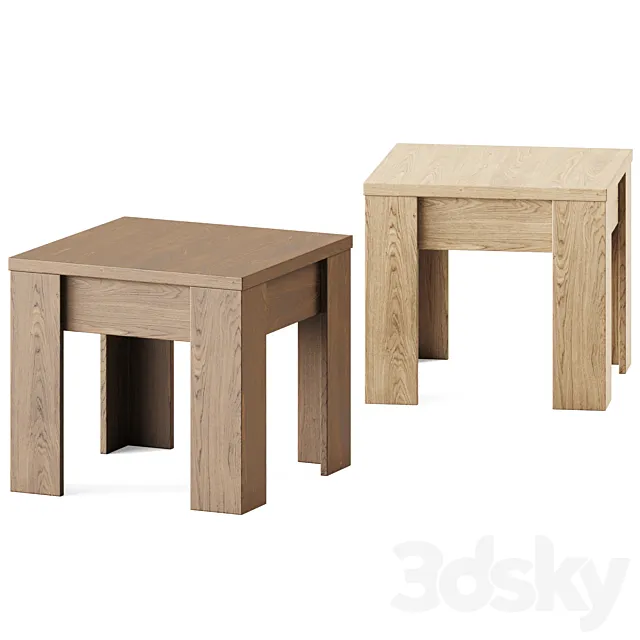 Coffee Table Vedde by Jysk _ Coffee table 3D Model