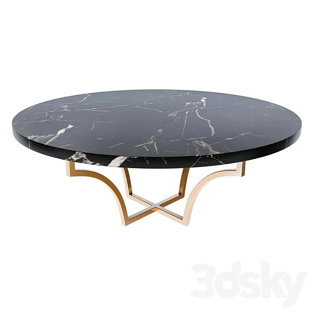 Coffee table Volta LiberStone 3DModel
