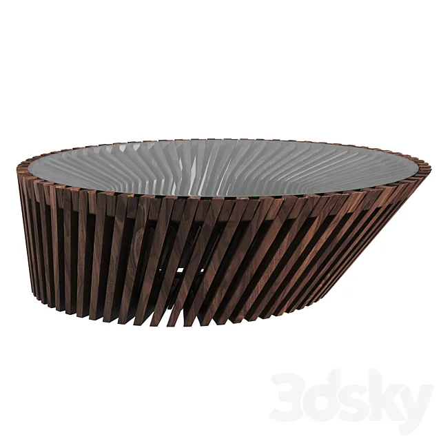 coffee table YIN & YANG table from Riva1920 3DModel