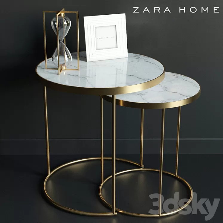 Coffee table ZARA home 3D Model