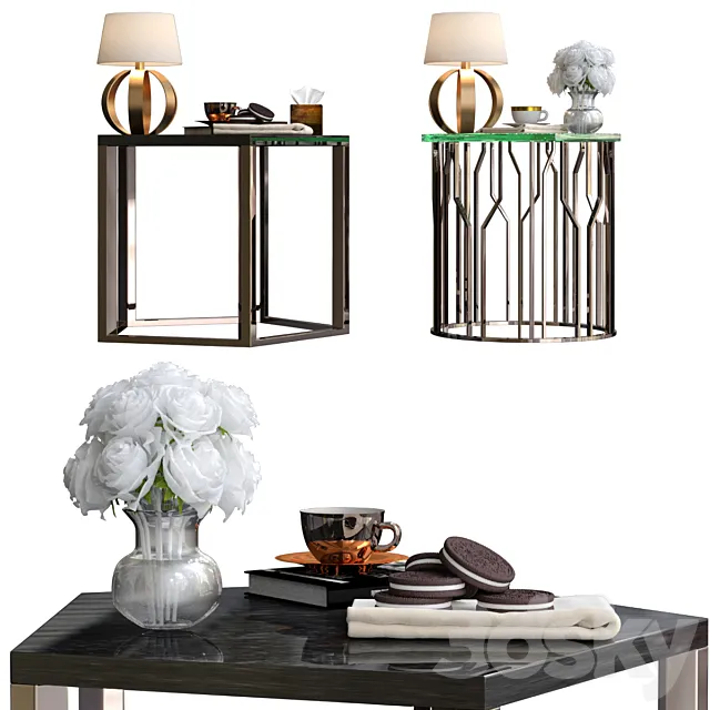 Coffee tables Decorative sets_2 Free Download