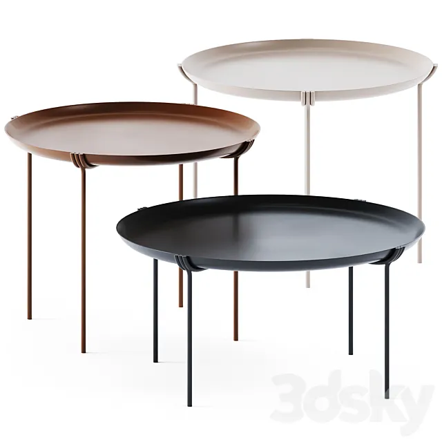 Coffee Tables Geo by Saba Italia 3DModel