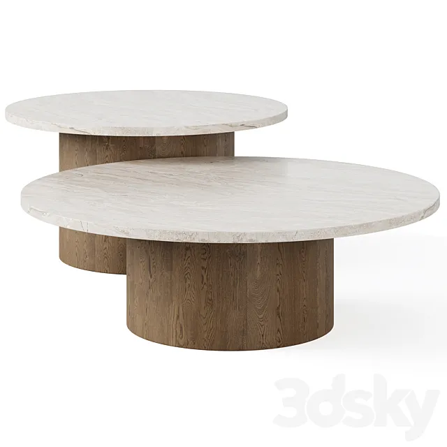 Coffee Tables HATWILD by Cazarina 3D Model