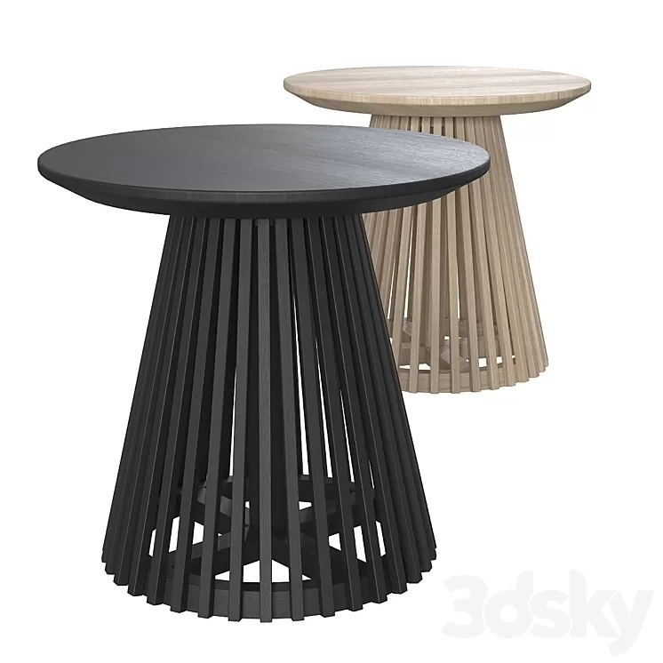 Coffee tables La Forma IRUNE 50. 3D Model