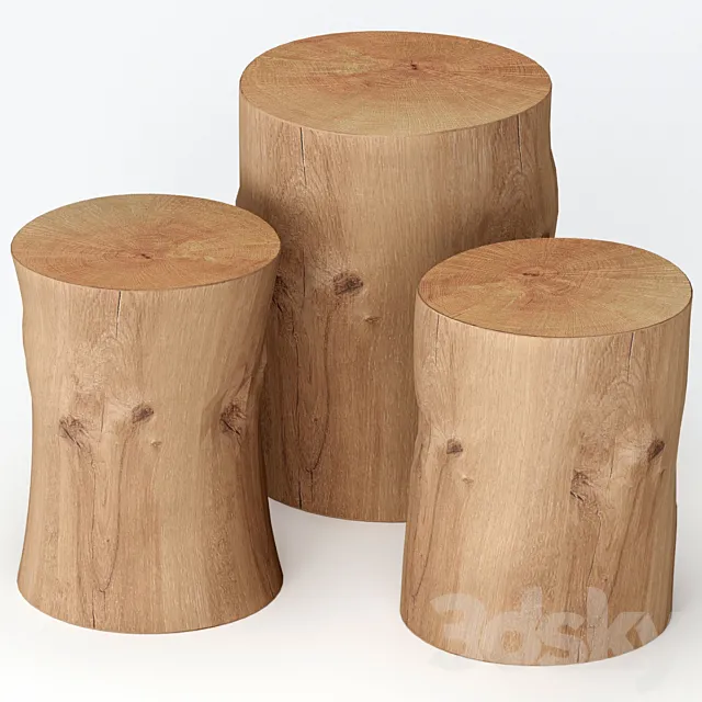 Coffee tables made of stumps Free Download