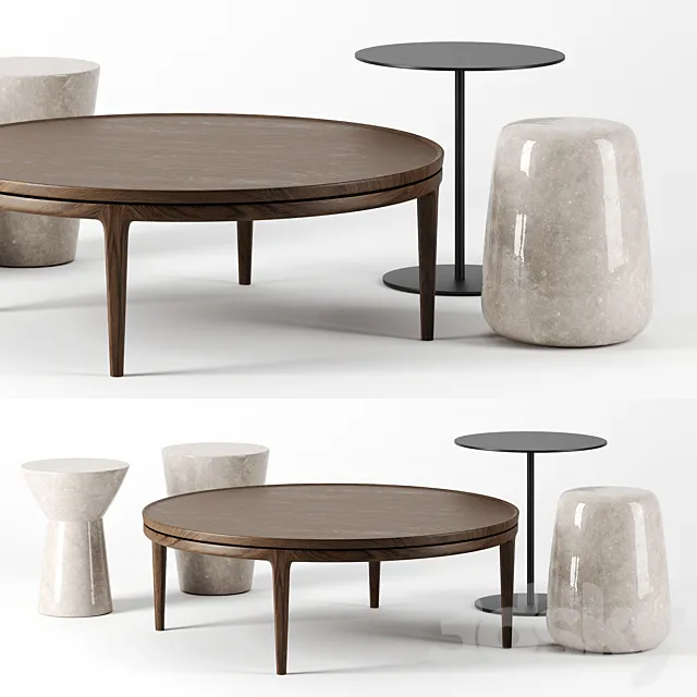 Coffee tables set by Time and Style Free Download