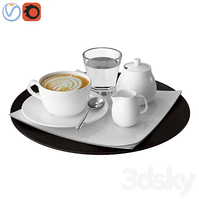 Coffee tray 3DModel