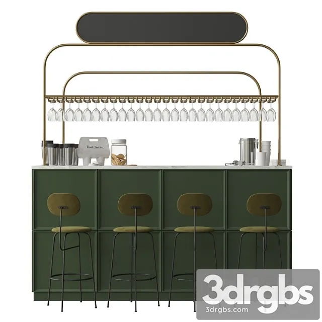 Coffeeshop 01 3D Model Download
