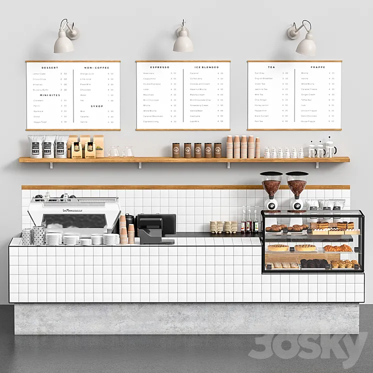 Coffeeshop 3D Model Free