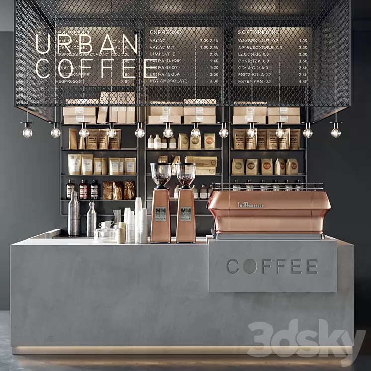 Coffeeshop 3D Model