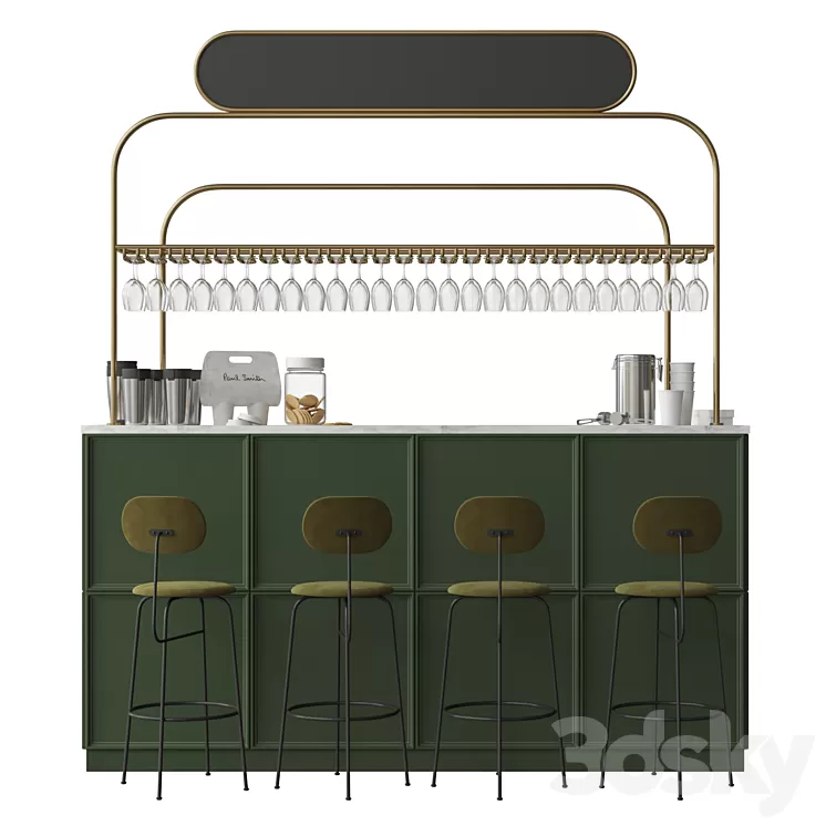 Coffeeshop_01 3D Model