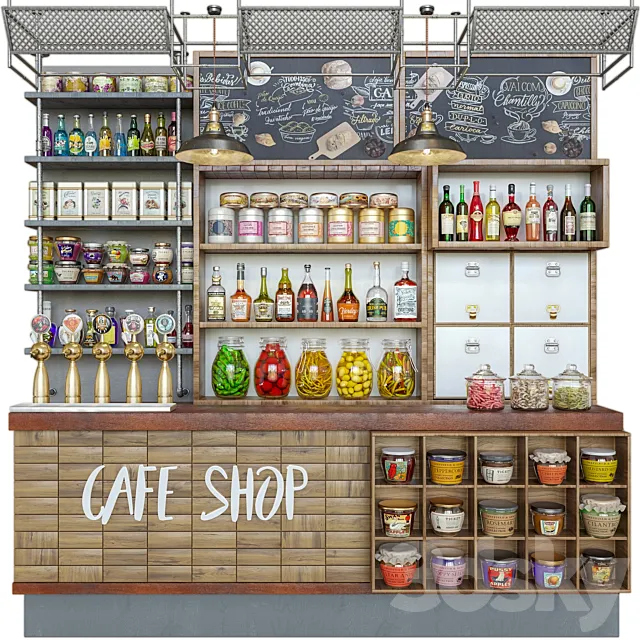 CoffeShop-98 3D Model
