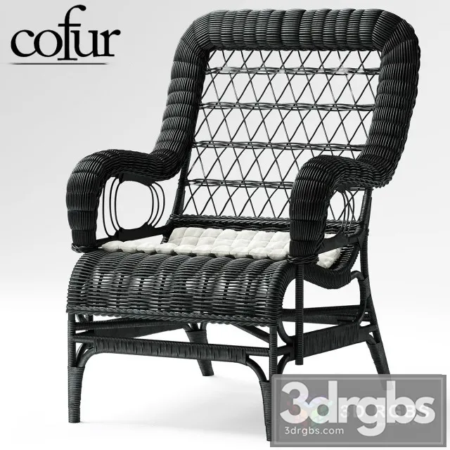 Cofur Blixen Armchair 3D Model Free