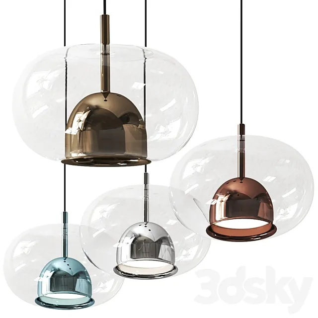 Coimbra by Cattelan Italia Oriano Favaretto Pendant Lamp 3DModel
