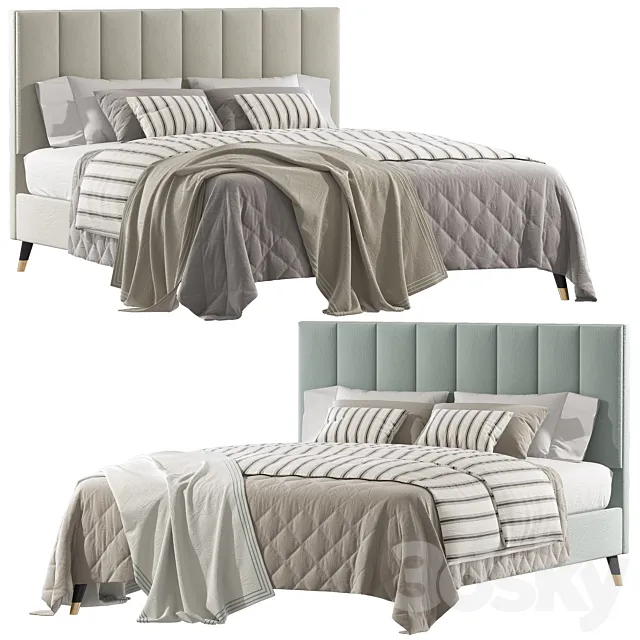 Colette bed 3D Model