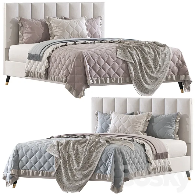 Colette Beds 4 3D Model