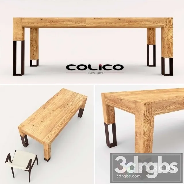 Colico Table 3D Model Free
