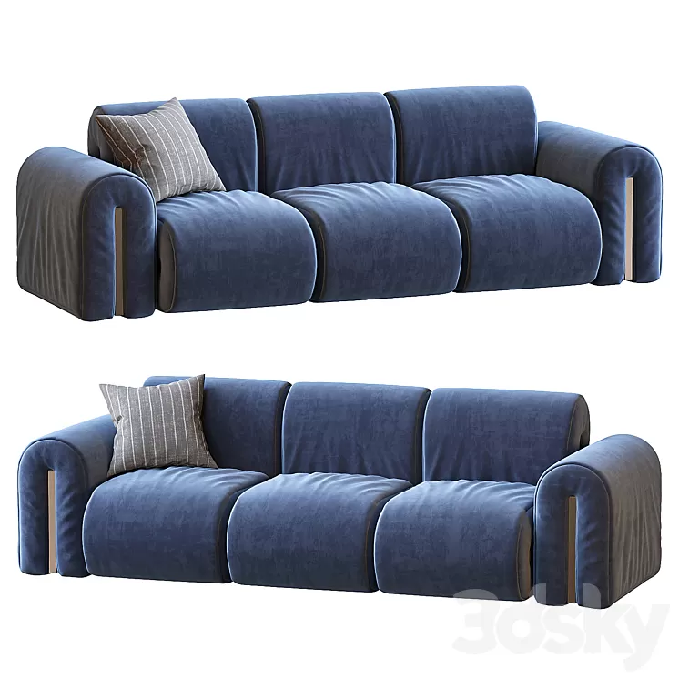 COLLE sofa 3D Model Free