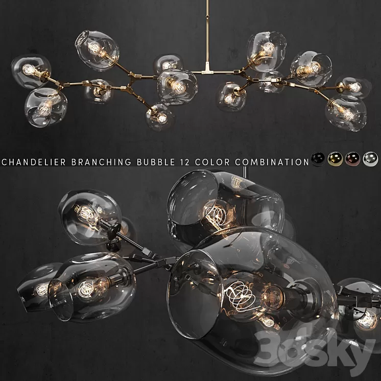 Collection Branching bubble 13 lamps