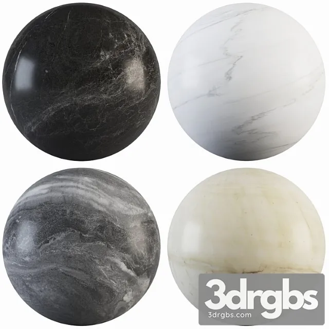 Collection Marble 26 3D Model Free