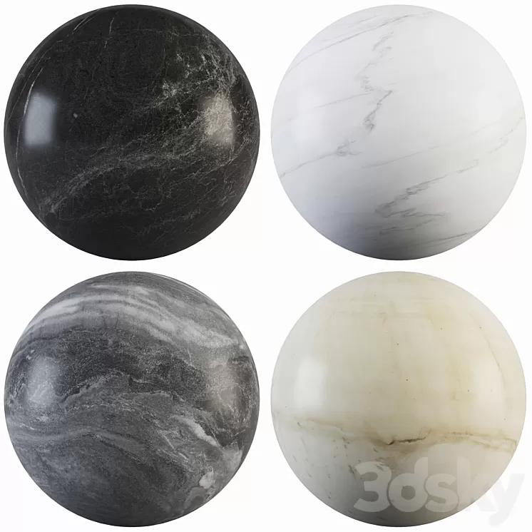 Collection Marble 26 3D Model
