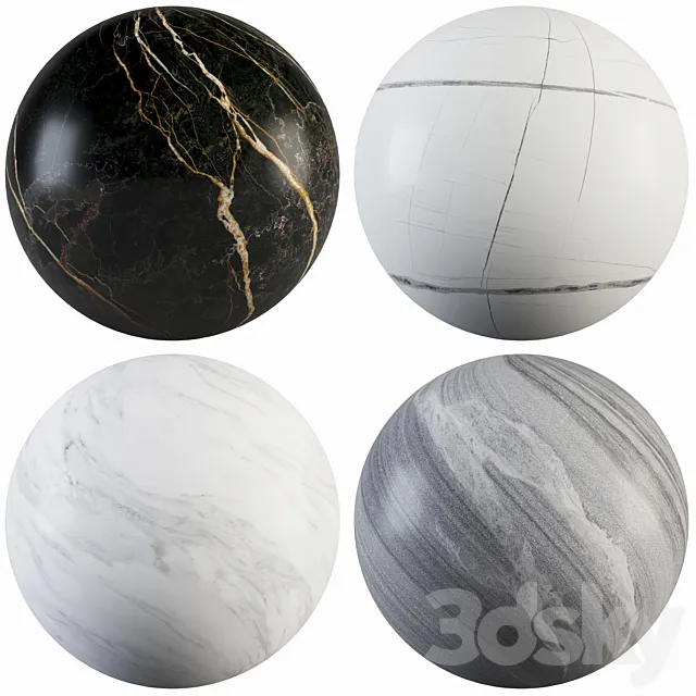 Collection Marble 40 3D Model