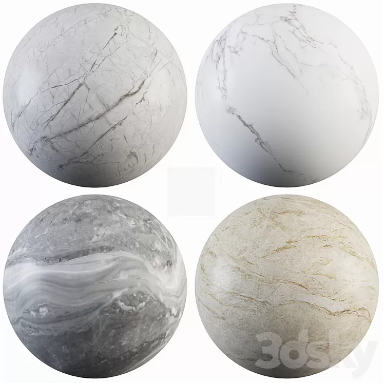 Collection Marble 44 3D Model