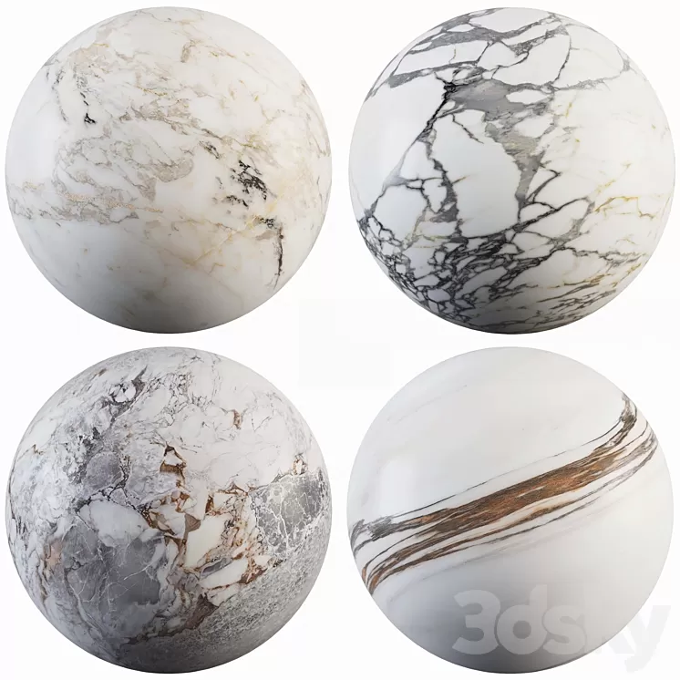 Collection Marble 61 3D Model Free