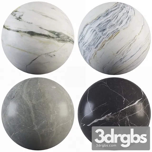 Collection Marble 62 3D Model Free