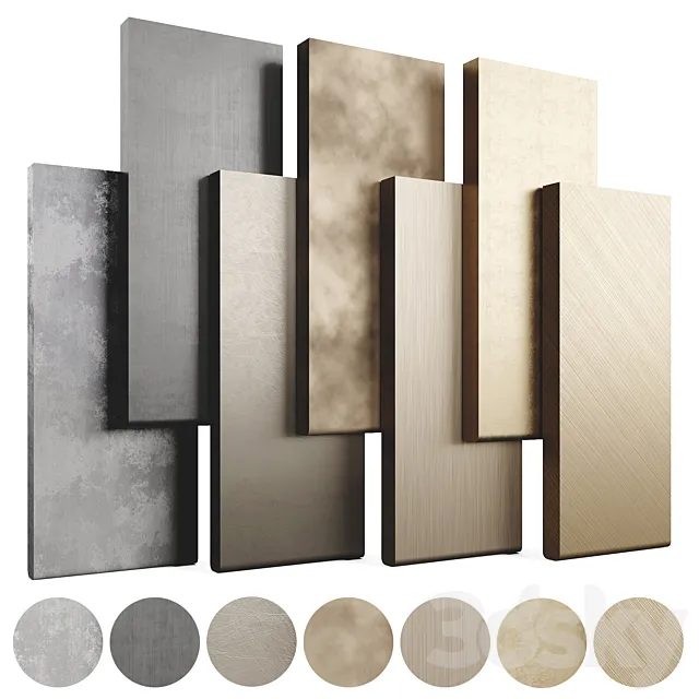 Collection Metal Materials LuxLucia Casa 7 Colors Set01M1 Free Download