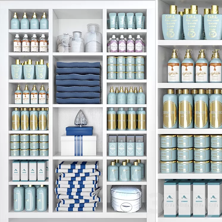 Collection of cosmetics 3. Beauty salon 3D Model