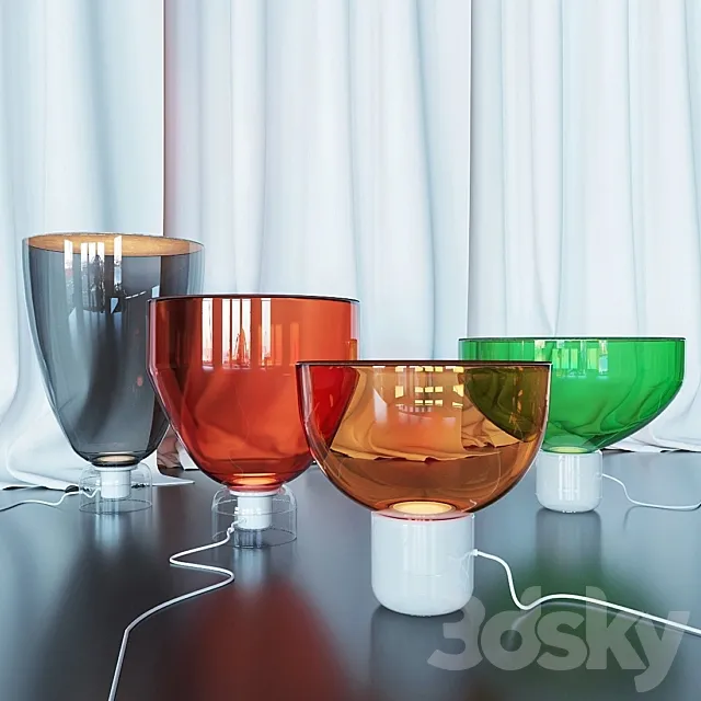 Collection of lamps Lightline (Brokis) 3DModel