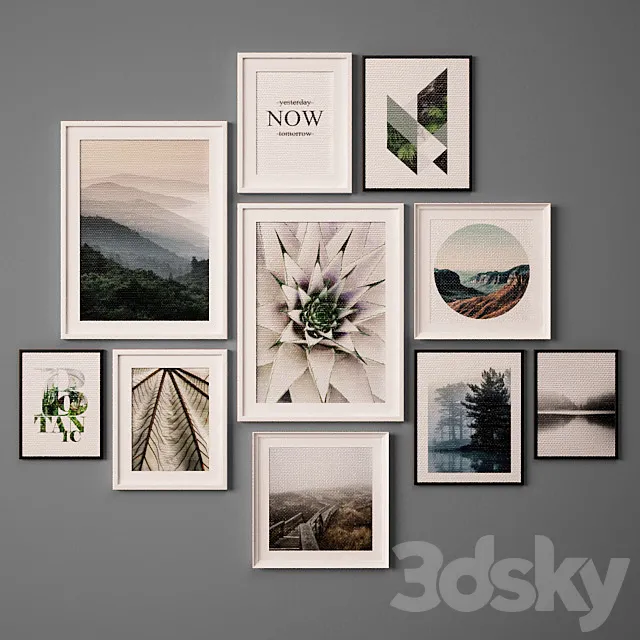 Collection of paintings-127 3D Model
